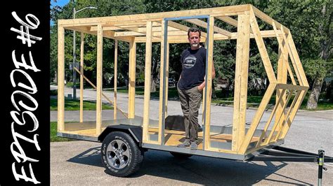 homemade enclosed trailer